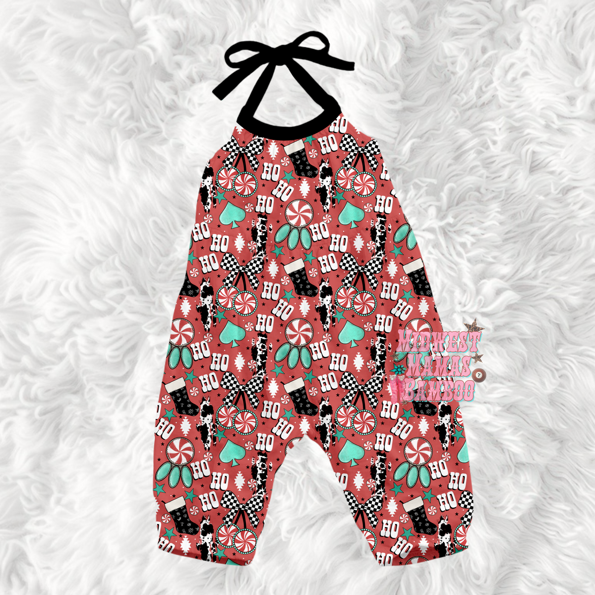 🎄 HALTER ROMPER 🎄