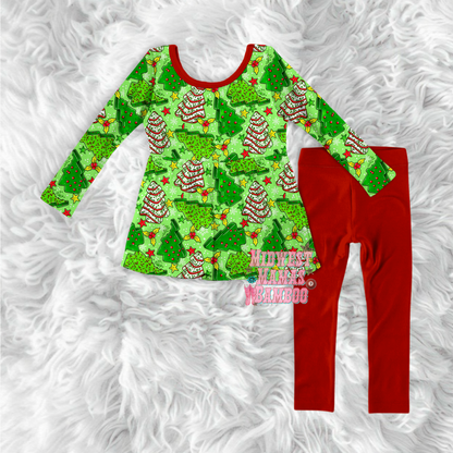 🎄 PEPLUM LEGGING SETS 🎄