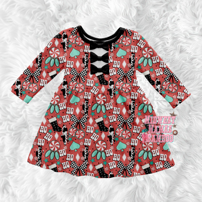 🎅🏼 BOW BACK DRESS 🎅🏼