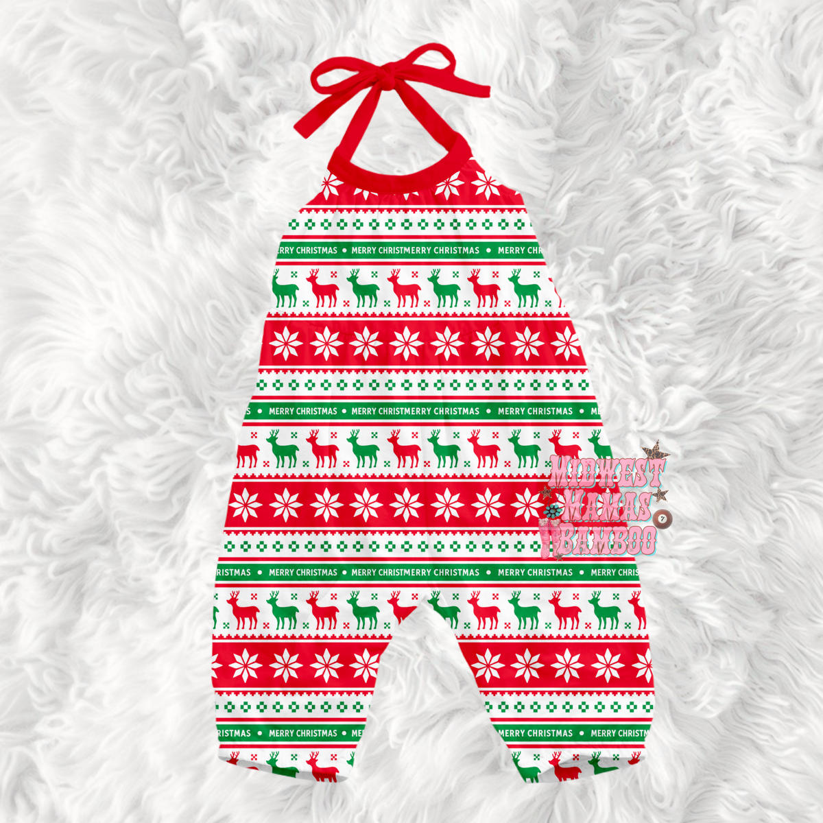 🎄 HALTER ROMPER 🎄