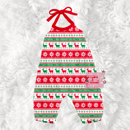 🎄 HALTER ROMPER 🎄