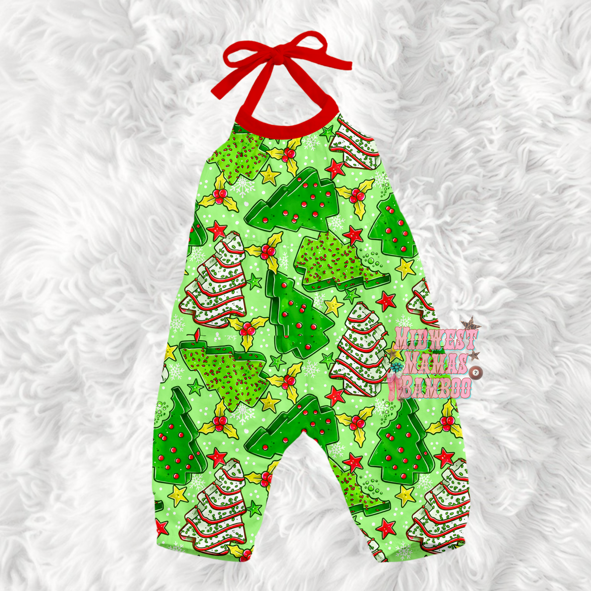 🎄 HALTER ROMPER 🎄
