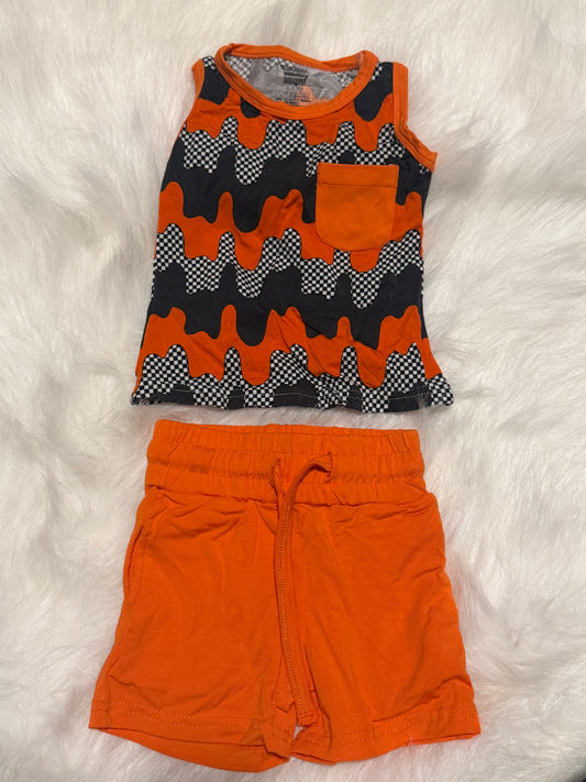 RTS Waves Muscle Tank + Lounge Shorts