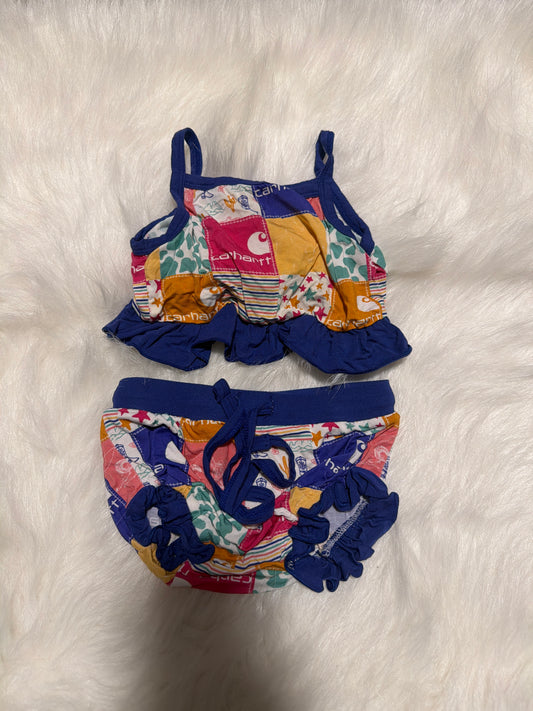 RTS Rainbow Heart Cropped Summer Set