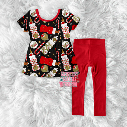🎄 PEPLUM LEGGING SETS 🎄