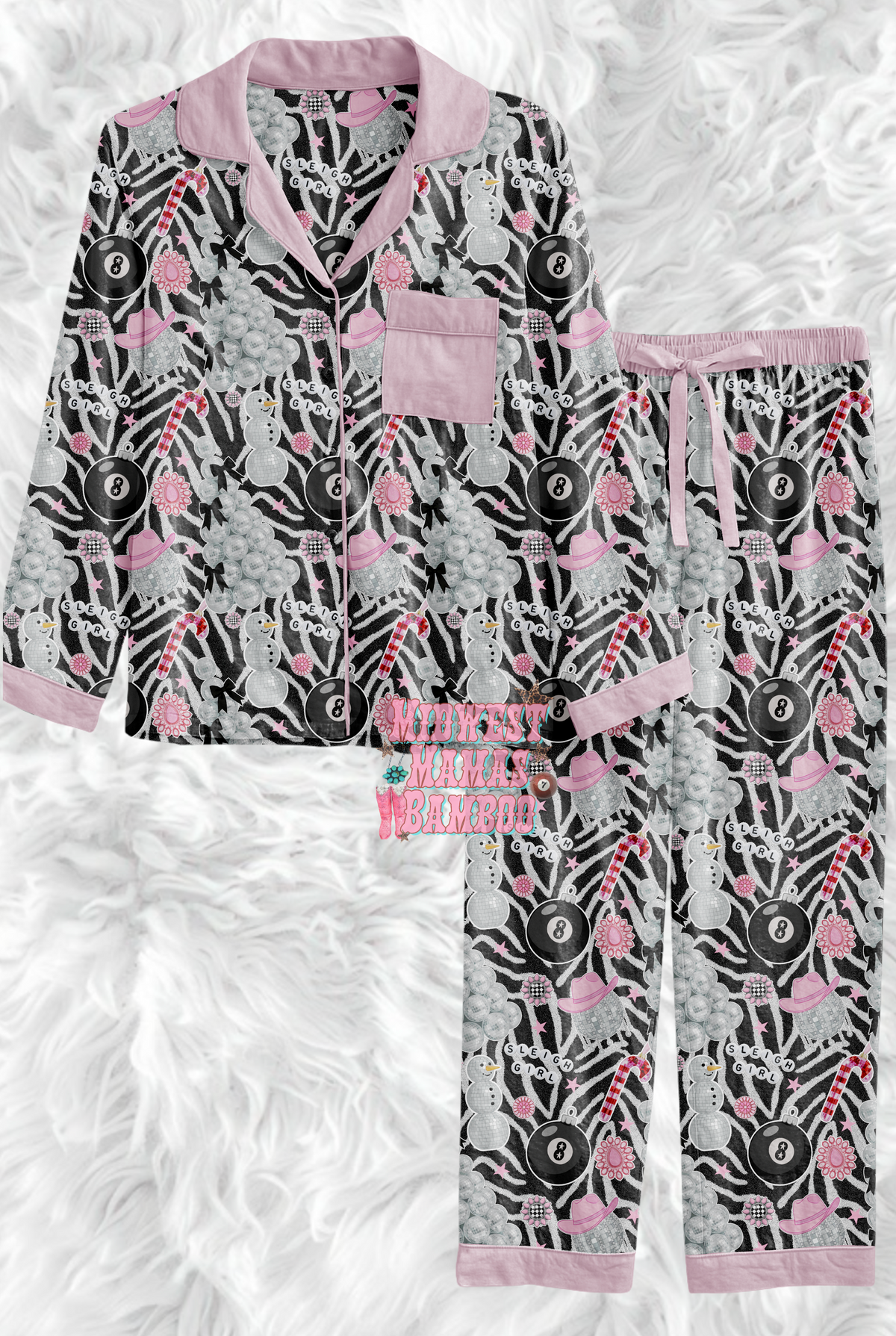 🎄 ADULT BUTTON SHIRT + PANTS 🎄