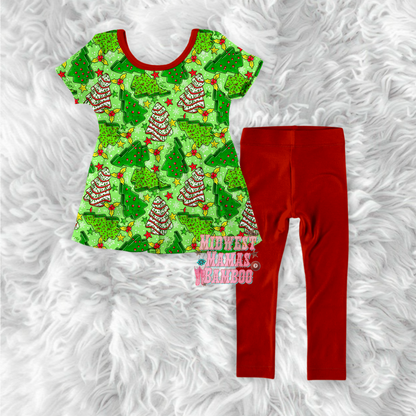 🎄 PEPLUM LEGGING SETS 🎄