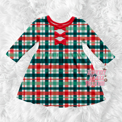 🎅🏼 BOW BACK DRESS 🎅🏼
