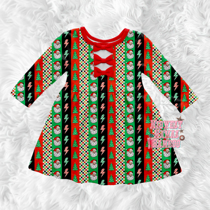 🎅🏼 BOW BACK DRESS 🎅🏼