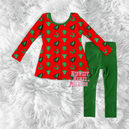 🎄 PEPLUM LEGGING SETS 🎄