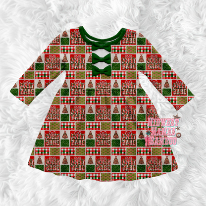 🎅🏼 BOW BACK DRESS 🎅🏼