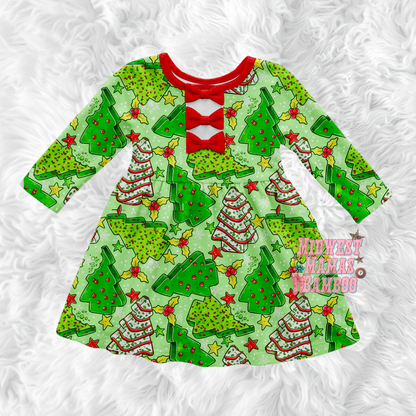 🎅🏼 BOW BACK DRESS 🎅🏼