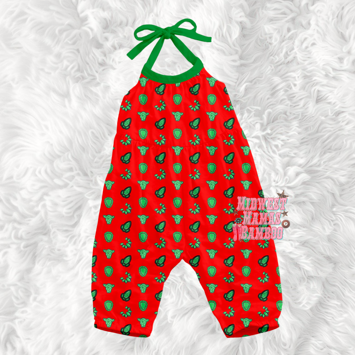🎄 HALTER ROMPER 🎄