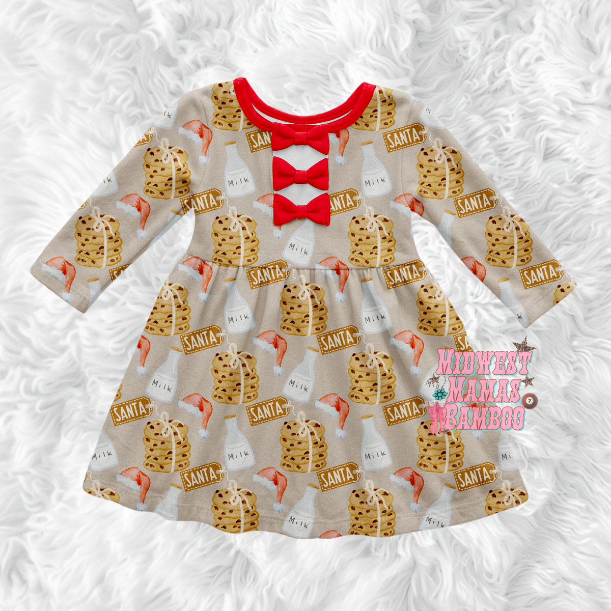 🎅🏼 BOW BACK DRESS 🎅🏼