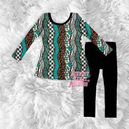 ELEMENTS PEPLUM + LEGGINGS SETS