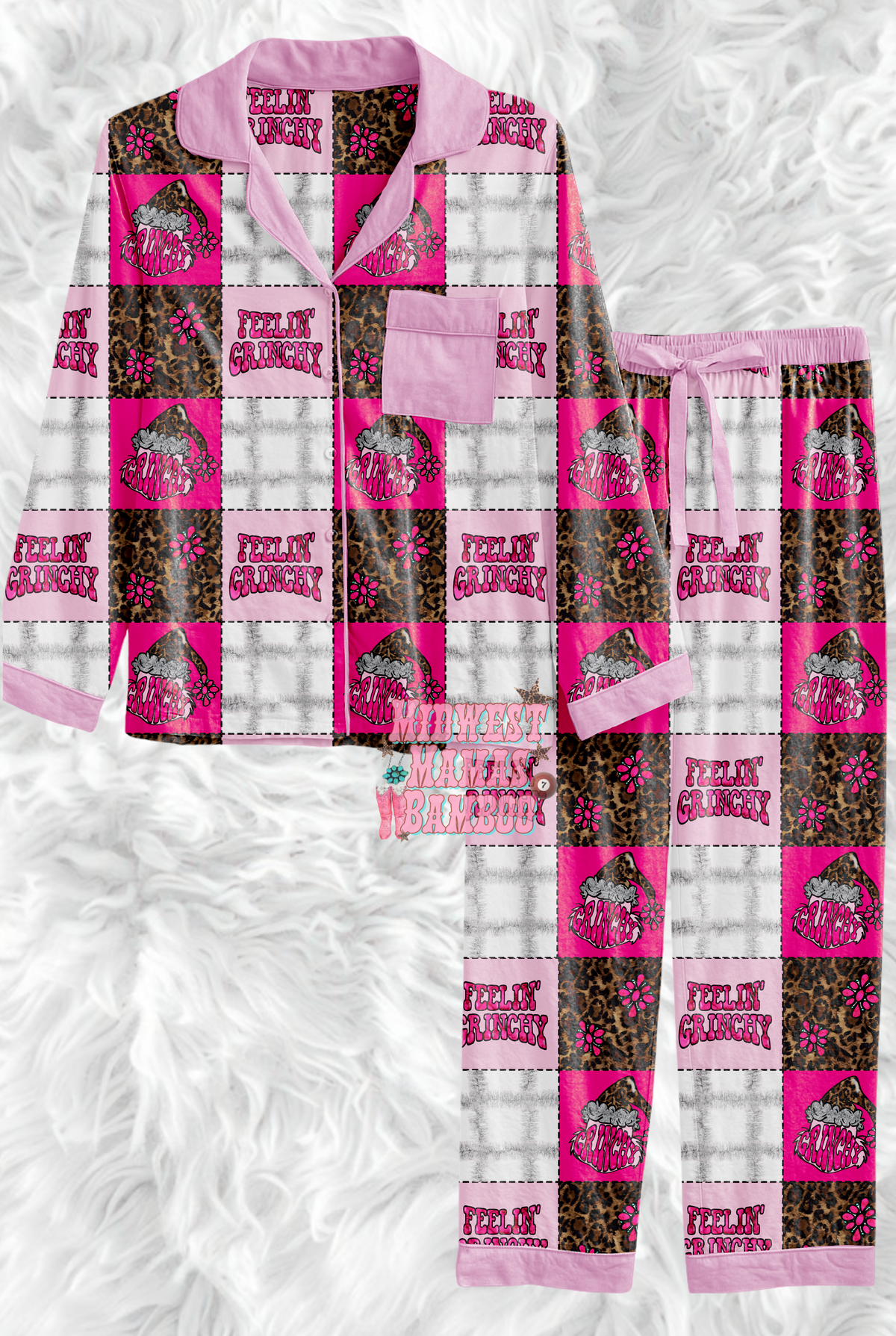 🎄 ADULT BUTTON SHIRT + PANTS 🎄