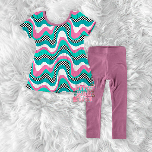ELEMENTS PEPLUM + LEGGINGS SETS