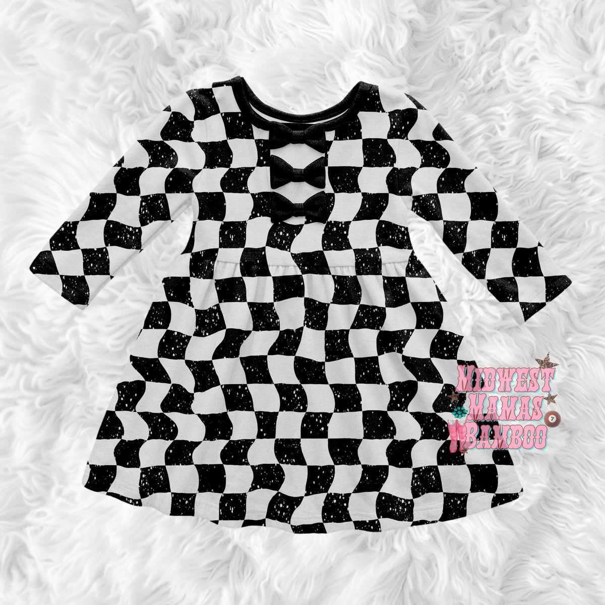 ELEMENTS BOW BACK DRESS