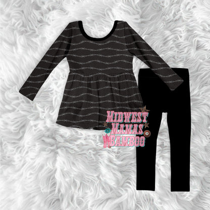 ELEMENTS PEPLUM + LEGGINGS SETS