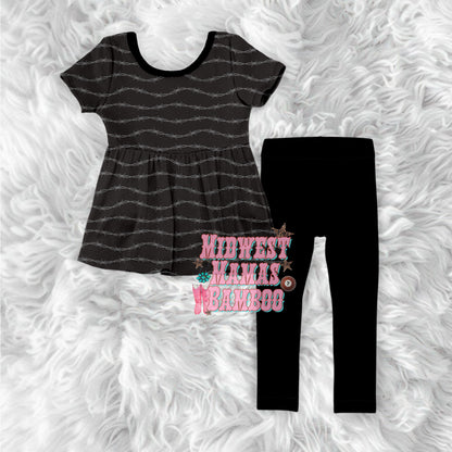ELEMENTS PEPLUM + LEGGINGS SETS