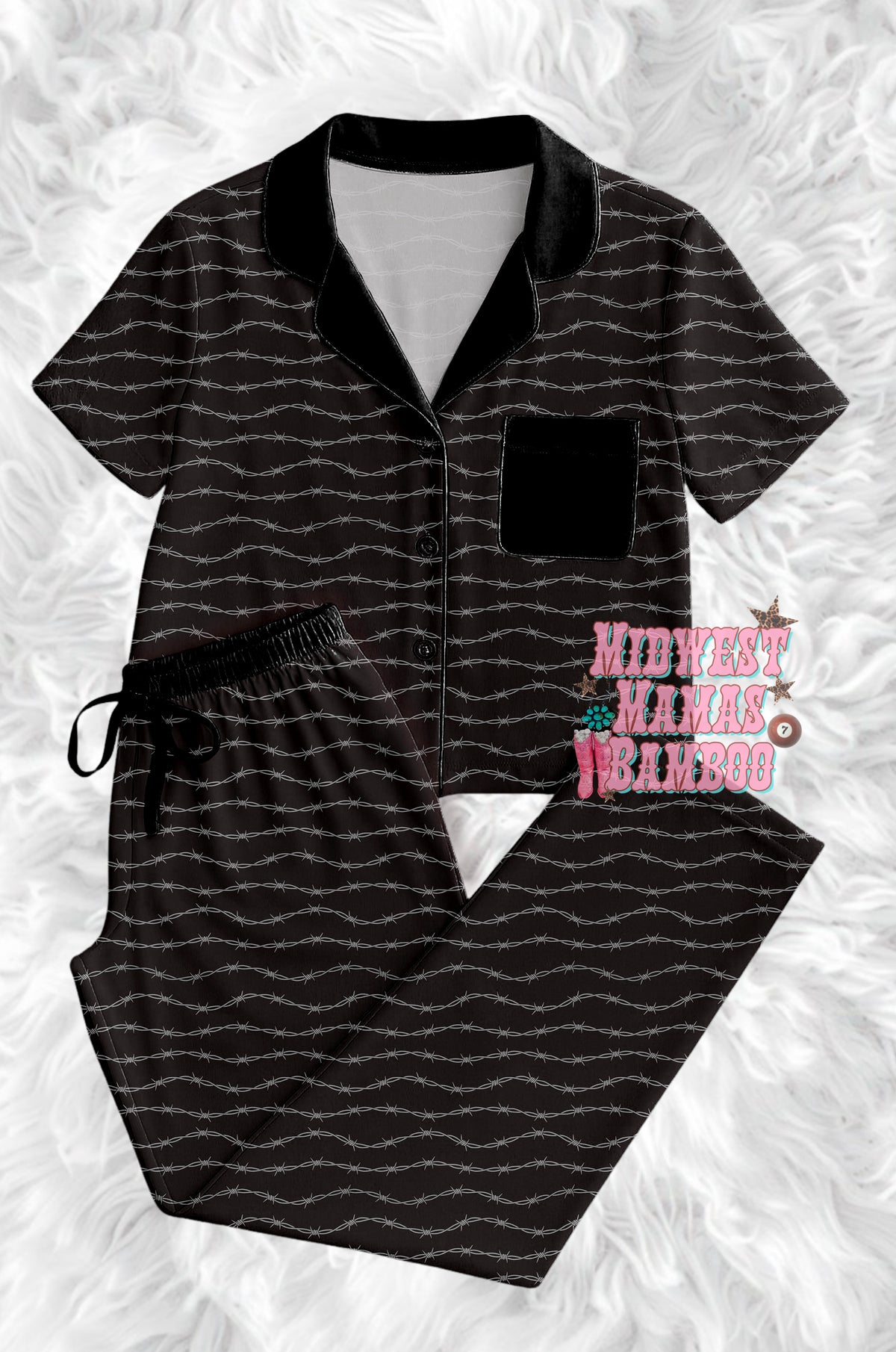 ELEMENTS ADULT BUTTON TEE + PANTS