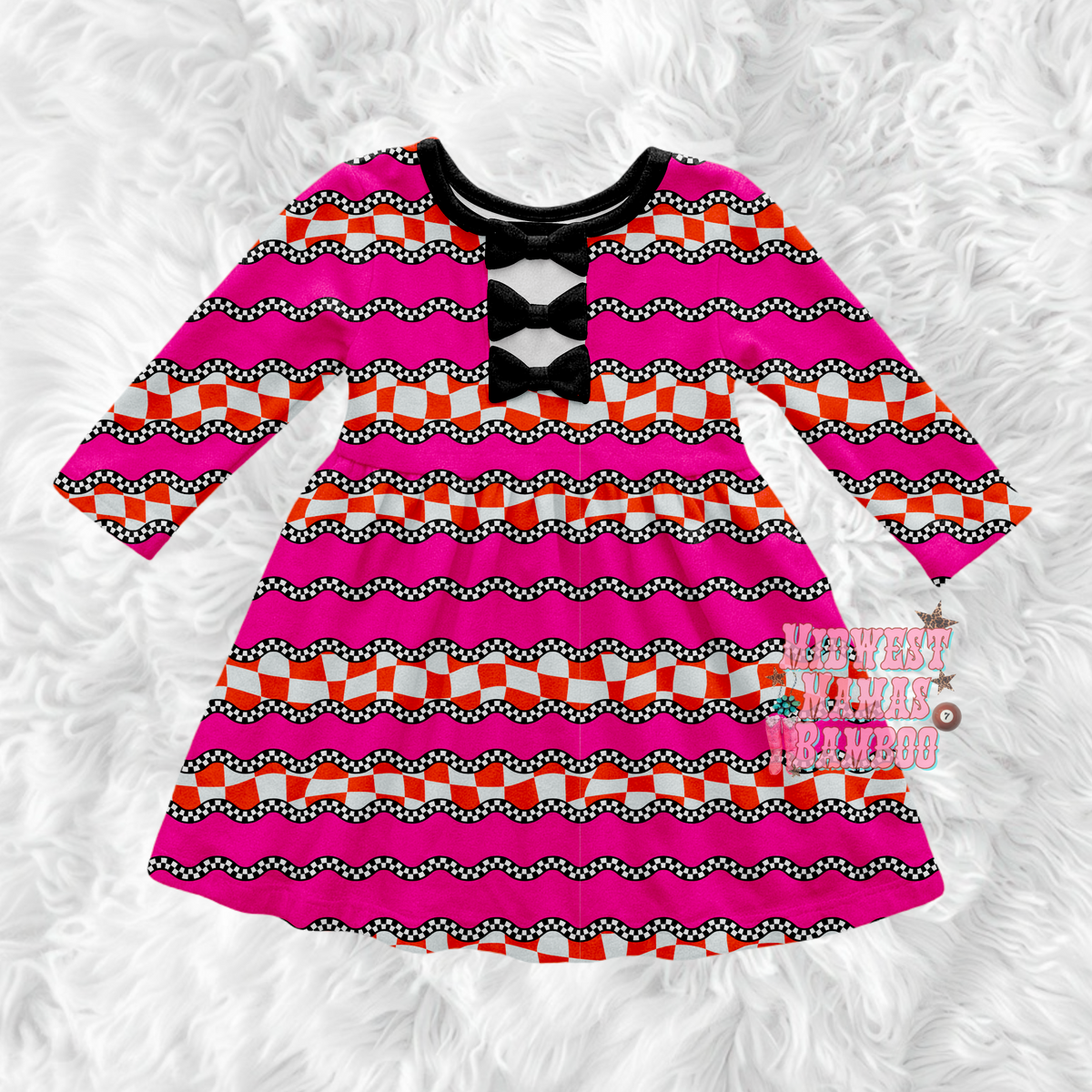 ELEMENTS BOW BACK DRESS