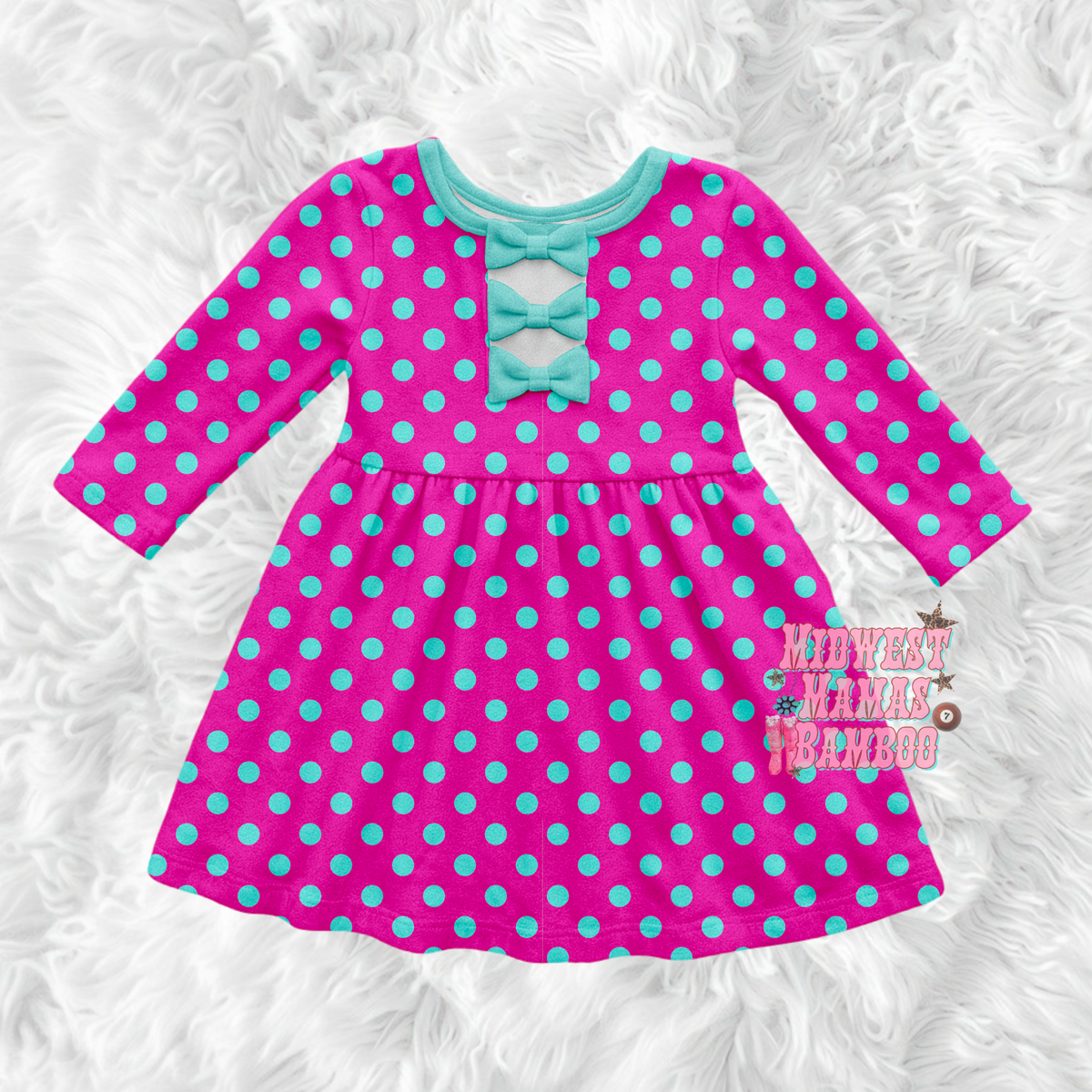 ELEMENTS BOW BACK DRESS