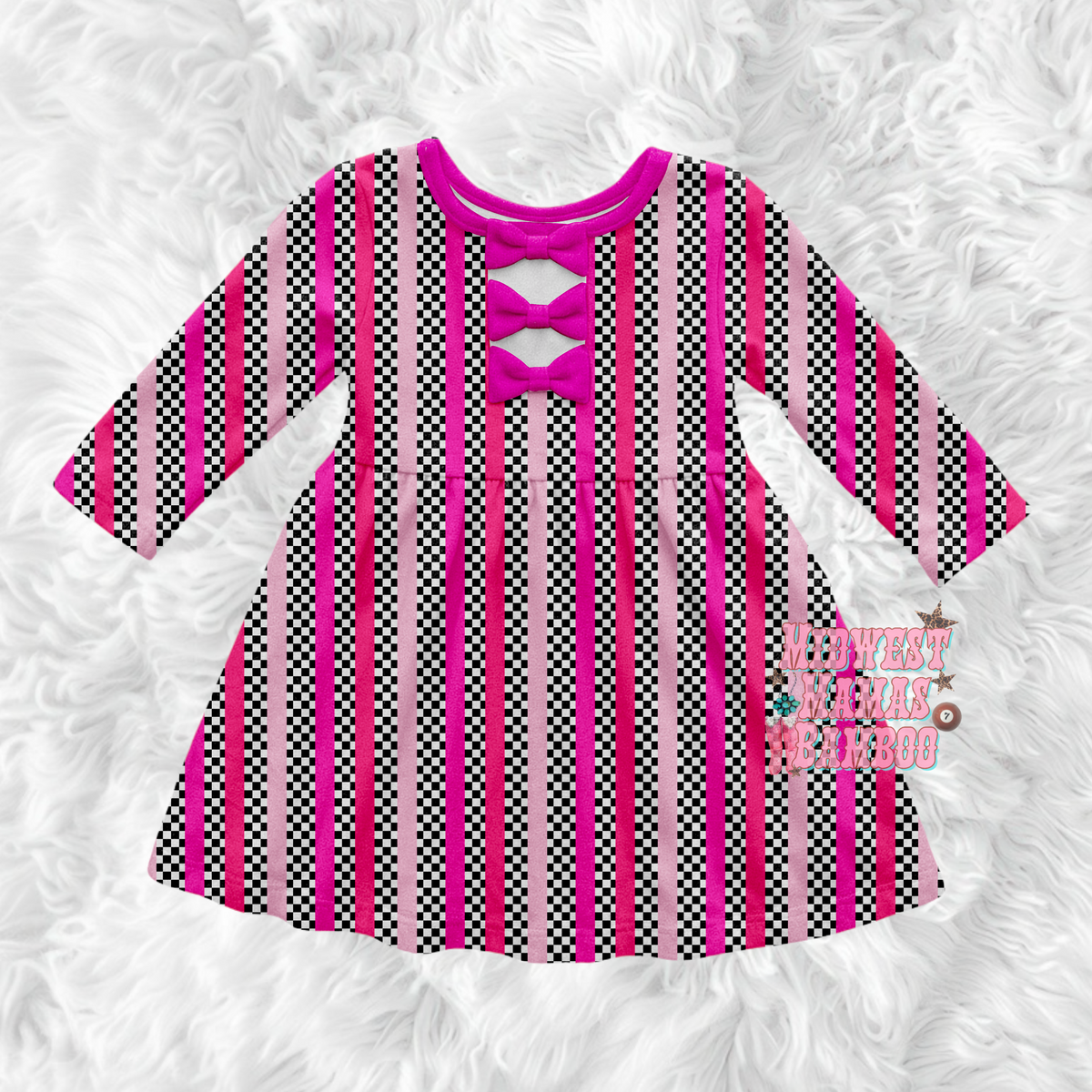 ELEMENTS BOW BACK DRESS
