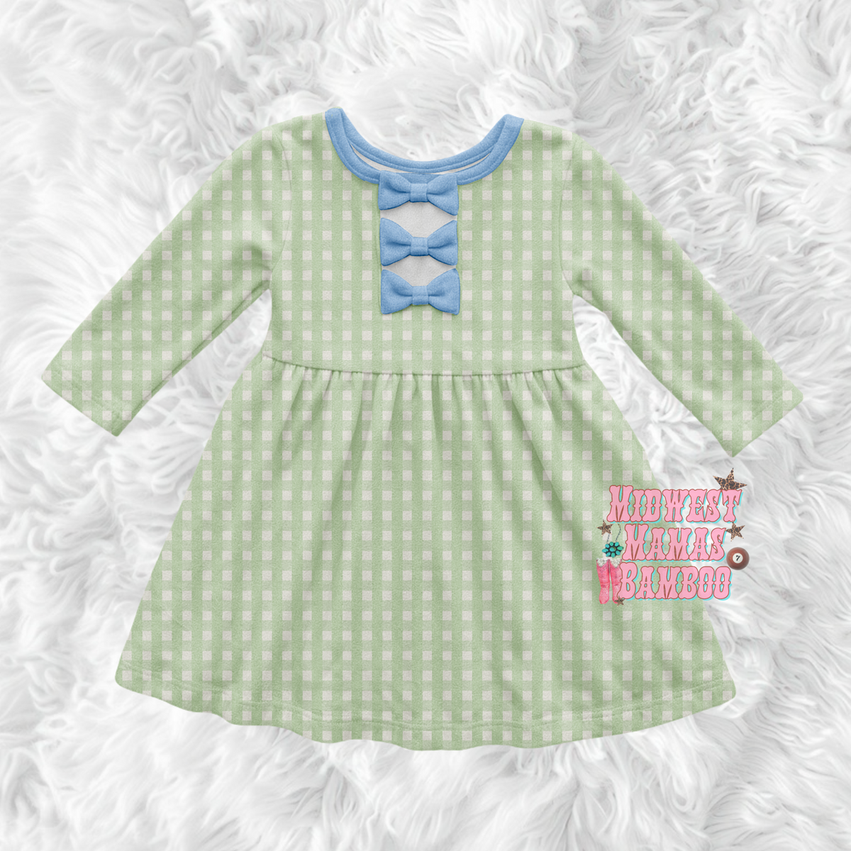 ELEMENTS BOW BACK DRESS