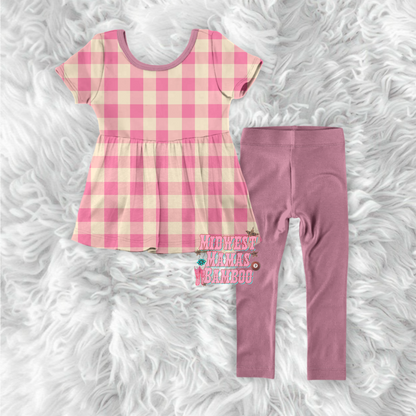 ELEMENTS PEPLUM + LEGGINGS SETS