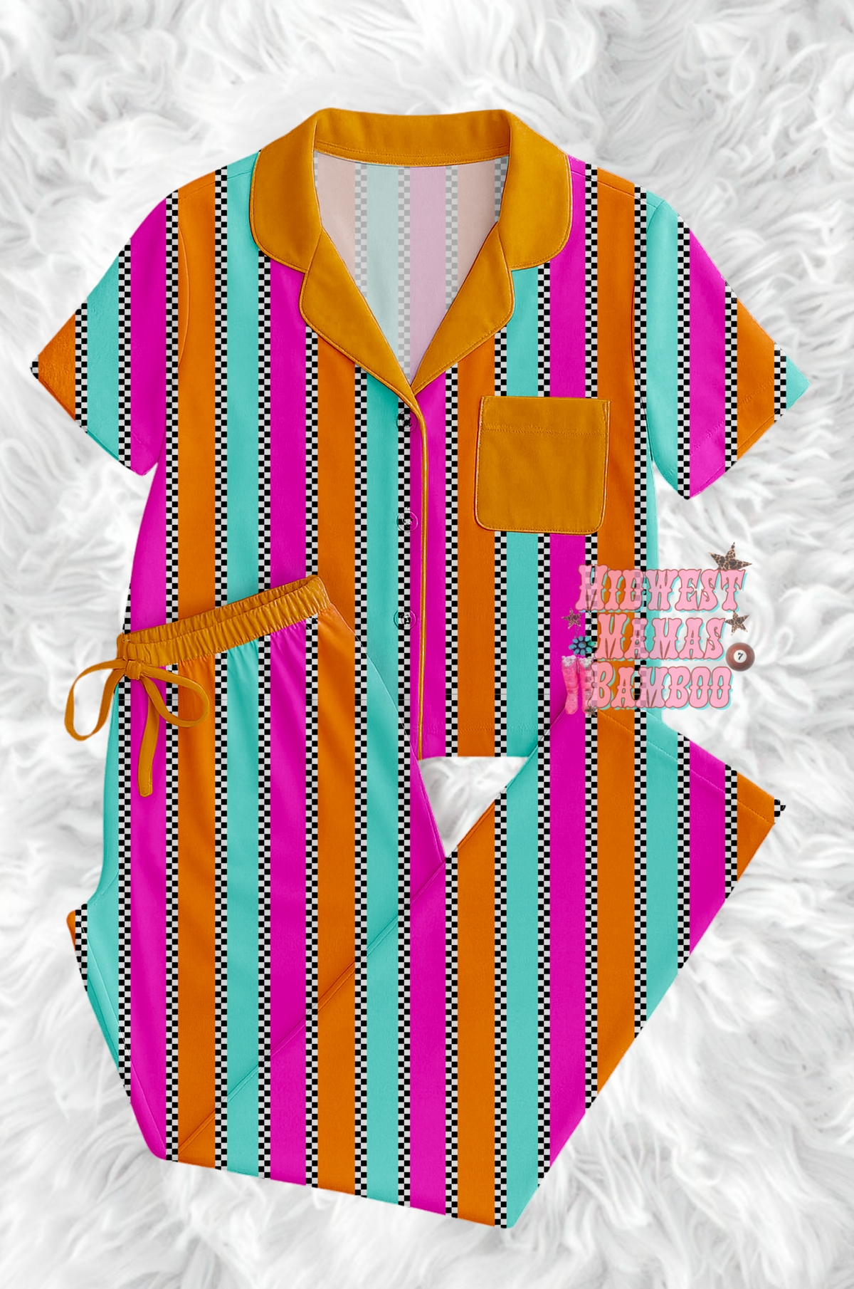 ELEMENTS ADULT BUTTON TEE + PANTS