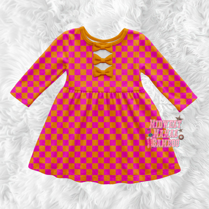 ELEMENTS BOW BACK DRESS