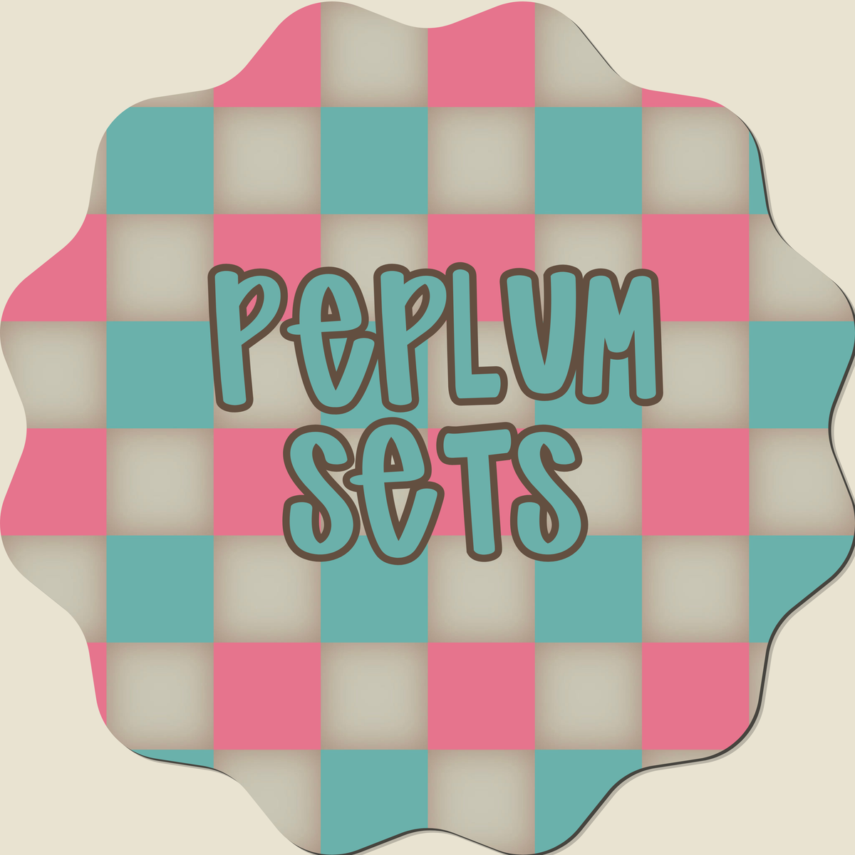 CUSTOM PEPLUM + LEGGING SETS
