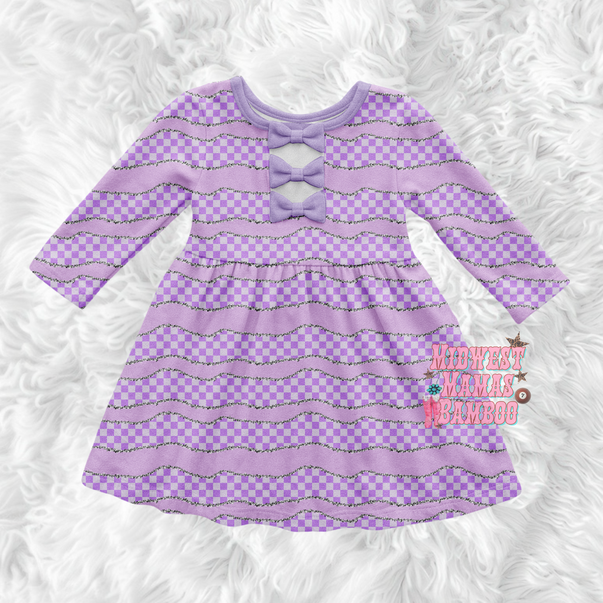 ELEMENTS BOW BACK DRESS